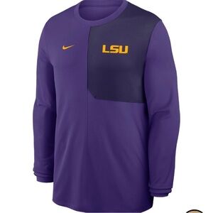 Nike Purple Two Tone LSU Men's Long-sleeve Shirt